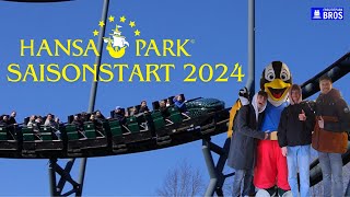 HansaPark 2024  Saisonstart  Neue Abenteuer an der Ostsee [upl. by Dercy687]