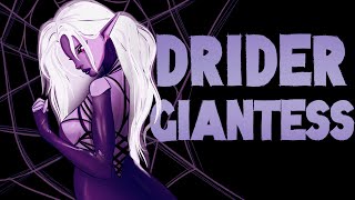 Drider Giantess  maybe she wont notice you she does F4A ASMR Roleplay [upl. by Nosille]