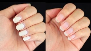 How to Remove Gel Nails at Home DamageFree [upl. by Rockwell17]