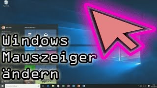 Windows 10 Design von Mauszeiger ändern  Tutorial [upl. by Adoree]