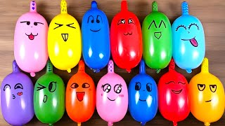 Making Slime with Funny Balloons  Satisfying Slime video baloonmima 06 [upl. by Winograd280]