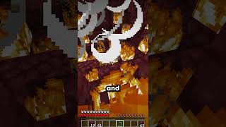 EASY ANCIENT DEBRIS IN MINECRAFT minecraft gaming shorts youtubeshorts viralvideo foryou fyp [upl. by Urbano]