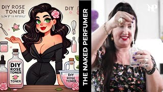 DIY Rose Toner for Glowing Skin Quick amp Easy GlowUp MakeItWithMelanie [upl. by Belmonte93]