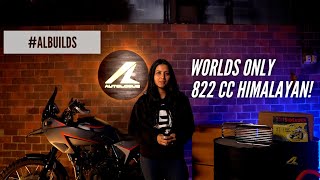 Designing the Worlds Only Twin Cylinder Himalayan 822cc  ALbuilds  Autologue Design [upl. by Haimorej]