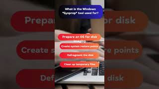 What is the Windows quotSysprepquot Tool Used For quiz [upl. by Nicolau]