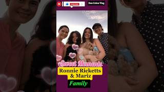 Ronnie Ricketts Family Sweet Moments shortsviral pinoycelebityupdate filipinoactress trending [upl. by Slaohcin]