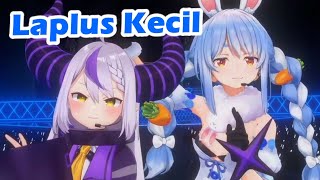 Laplus Di Cengin Pekora Karena Kecil  vtuber  hololive sub indo [upl. by Airad]