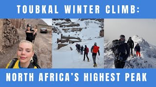 Toubkal winter climb in 20 degrees [upl. by Kask]