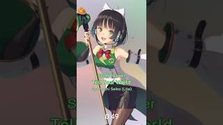 SynthV Cover Tell Your World  Kyomachi Seika Lite shorts [upl. by Haik]