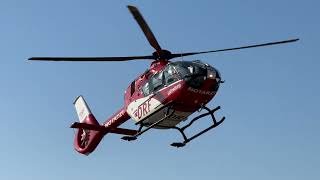 DRF Luftrettung  Landung Christoph 41  Airbus H135  DHRTC  Krankenhaus Leonberg [upl. by Eam]