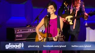 Kacey Musgraves performs quotFollow Your Arrowquot at glaadawards [upl. by Feil]