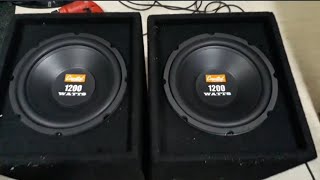 12 inch subwoofer box unboxing electronics entertainment audio subwoofer [upl. by Isewk907]