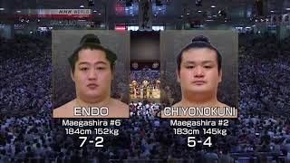 Day 10  GRAND SUMO Highlights  Video On Demand  NHK WORLD  English [upl. by Sherborne]