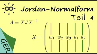 JordanNormalform  Teil 4  Transformationsmatrix aufstellen [upl. by Yehsa]