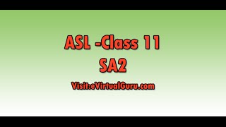 CBSE ASL Listening Class XI SA 2 Code XIL01 Audio scripts and Answer key Audio 1 [upl. by Naor]