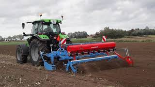 Deutz Fahr 6140 TTV  Lemken KRISTALL 9 [upl. by Noiz]