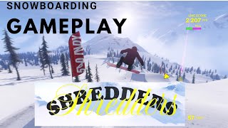 SHREDDERS GAMEPLAY  SNOWBOARD Simulator GAMEPLAY  Gaming Laptop [upl. by Edmonda]