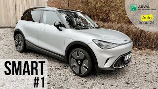 ESSAI  SMART 1  Une semaine au volant de la première Smart de nouvelle génération [upl. by Esiuqram]