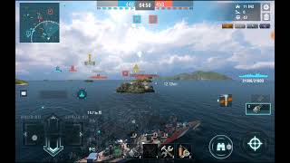 World of Warships Blitz  Tier 8 Soviet Cruiser Chapayev 30 [upl. by Arjun]