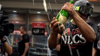 The Arizona Diamondbacks celebrate advancing to the NLCS [upl. by Marion]