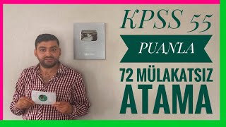 KPSS 55 PUANLA 72 MEMUR ALIMI  ONLİNE MEMUR ALIMI DİCLE ÜNİVERSİTESİ 72 PERSONEL ALIMI [upl. by Ixel]