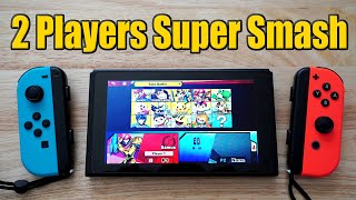 How to Play 2 Players in Super Smash Bro Ultimate with One Joy Con Easy Method [upl. by Amaris]