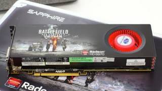 Review Sapphire AMD RADEON HD 6970 2GB  Benchmarks Battlefield Bad Company 2 Vietnam [upl. by Armanda]