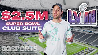 What 25M Gets You at Super Bowl LVIII  All Access  GQ Sports [upl. by Ahsile]