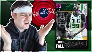 free invincible tacko fall is the real end of nba 2k21 myteam [upl. by Doehne]