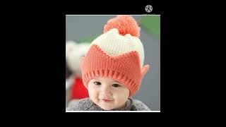 Easy and fast crochet baby hat  baby cap  woollen cap [upl. by Lello981]