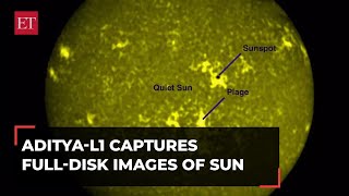 ISRO’s AdityaL1 captures fulldisk images of the Sun [upl. by Nnayecats281]