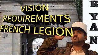 FRENCH FOREIGN LEGION  Vision Requirements  Video [upl. by Merri242]