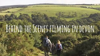 Behind the Scenes filming with Julia Bradbury in North Devon for ITVs Britains Best Walks [upl. by Aicilic]