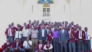 The Chavakali high school choir Perfoming Mpenzi Caro by the Maroon commandoes at the kmf 2012 [upl. by Meeharb63]