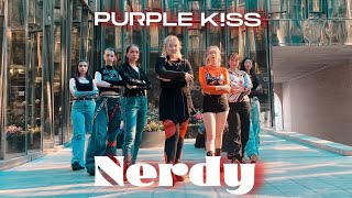 KPOP in PUBLIC  ONE TAKE 퍼플키스 PURPLE KISS – Nerdy  Turumi [upl. by Yramesor453]