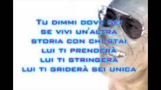 Antonello Venditti  Unica Lyrics by AllLyricsLoveMusic [upl. by Gnort137]