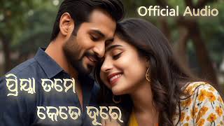 ପ୍ରିୟା ତମେ କେତେ ଦୂରେ।। priya tame kete dure ।। new odia Album Song।। official Audio version।। odia । [upl. by Iong884]