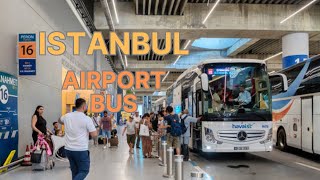 How to get from Istanbul Airport using Public Transport  Turkey [upl. by Lindberg795]