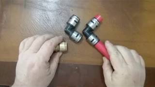 Differences Between EvoPEX Sharkbite Fittings amp Brass Sharkbite Fittings [upl. by Eednim]