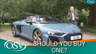 New Audi R8 Spyder Overview  Should You Buy One In 2023 [upl. by Darrell42]