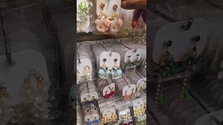 ₹25 से शुरु  Turkish amp AntiTranish Jewellery Wholesale Market in Delhi  ANTITARNISH EARRINGS [upl. by Einnahpets]