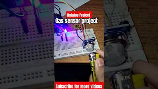 Gas sensor Project  MQ4  Arduino Uno Project arduinoproject mq4project gassensor [upl. by Milstone]