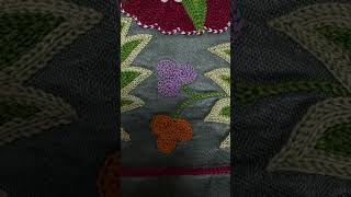 Suzani embroidery  pure silk suzani suzani uzbekistan Сюзане so’zani [upl. by Anahpets558]