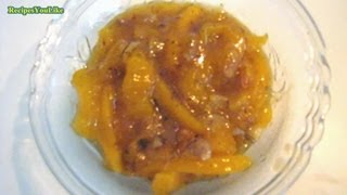 Sweet n Sour Raw Ripe Mango Murabha [upl. by Ayamat]