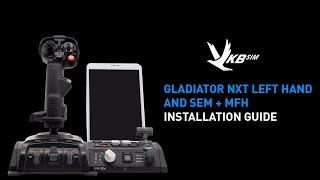 VKB NXT Hardware guide  Building a Left hand Gladiator NXTSEMMFH [upl. by Akemor]