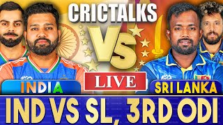 Live IND Vs SL 3rd ODI Colombo  Live Scores amp Commentary  India vs Sri Lanka  Last 9 Over [upl. by Schaffel]