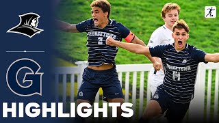 Providence vs Georgetown  Big East Soccer Championship Final  Highlights  November 17 2024 [upl. by Ahsenod]