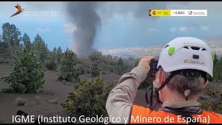 Caracterización del lapilli en camino de despegue parapentes 25921 IGMECSIC [upl. by Florinda]