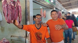 Feira de Carne R 1800 1kg em palmeira dos índios Alagoas 23112024 nordeste  Brasil [upl. by Davide]