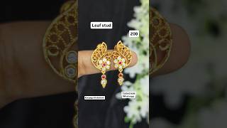 Trendy earrings whatsapp 7305451406 trending jewellery fashion online [upl. by Ihcego]